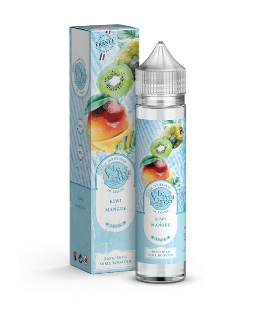 Eliquide Kiwi Mangue Frais 50 ml Le petit verger