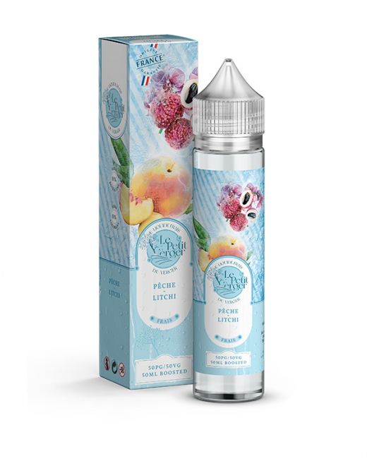 Eliquide Pêche Litchi Frais 50 ml Le petit verger