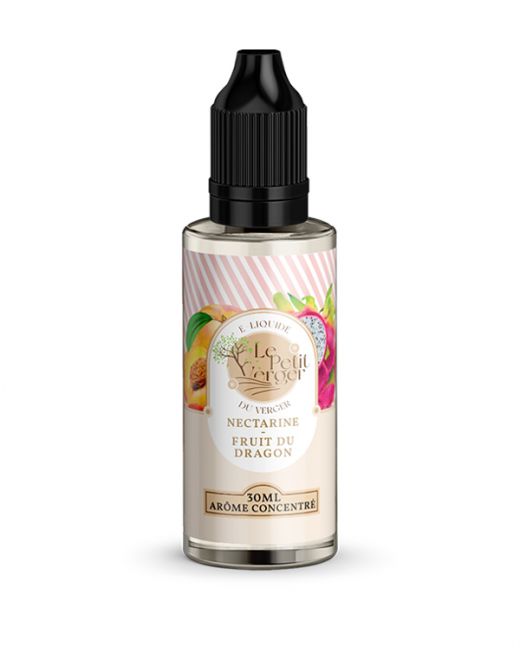 Eliquide Concentré Nectarine Fruit du dragon 30 ml Le petit verger